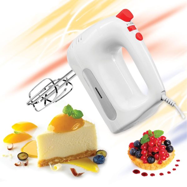 Mixer de mana Heinner HM-3006WH, putere 300W
