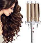 Ondulator triplu din ceramică Profesional