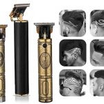 Aparat de tuns pentru par si barba Profesional cu acumulator, pentru contur, lama tip T 1 Aparat de tuns pentru par si barba Profesional cu acumulator, pentru contur, lama tip T