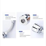 Furtun flexibil adaptor pentru baterii 2 moduri lucru