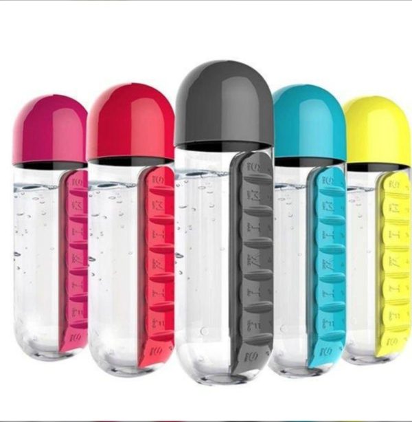 b6e20966-76aa-4ff6-9715-fcbc9e24fd65-1.jpg Sticla pentru apa cu organizator pastile