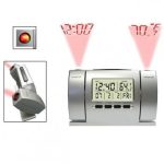 Ceas cu dubla proiectie: ora si temperatura