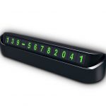 Indicator pentru numarul de telefon 1 Indicator pentru numarul de telefon interior parbriz