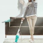 Aspirator Vertical 2 in 1 cu filtru HEPA fara sac