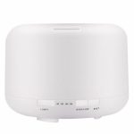 Difuzor de Arome cu telecomanda si Iluminare LED 7 Culori Tip Lampa Veghe 500 ml