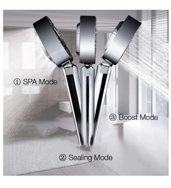 Cap de dus cu dozator sampon, functie spa si econom