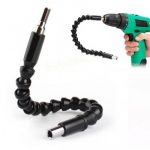 Set extensor flexibil biti sau burghie si surubelnita cu clichet