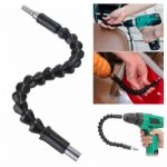 Set extensor flexibil biti sau burghie si surubelnita cu clichet