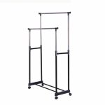 Suport pentru haine metalic, cu dimensiune ajustabila