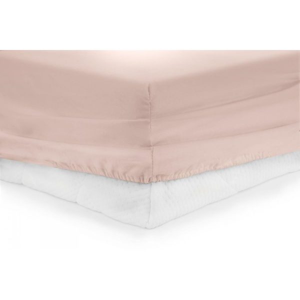 Heinner Cearsaf de pat cu elastic HR-ZSHEET-180PK, 180 x 200 cm, roz