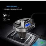 Kit modulator FM si MP3 + Handsfree cu casca bluetooth V6