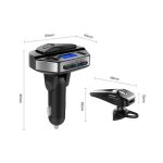 Kit modulator FM si MP3 + Handsfree cu casca bluetooth V6