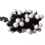 Instalatie cu globulete pentru brad 40 bulbi cherry