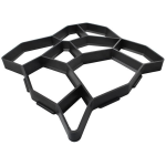 Matrita cu dale pentru pavaj piatra decorativa, Negru, 32/32/4xcm