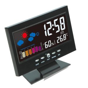 Ceas Digital cu Calendar Display - Termometru Multifuncțional Lcd