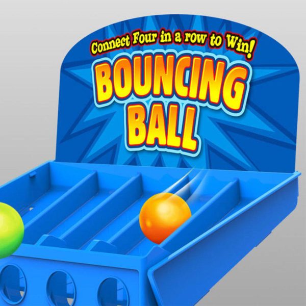 Joc educațional pentru copii portabil Jump Ball patru linii de bord