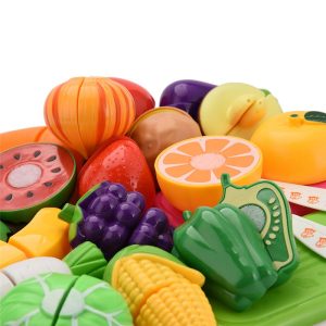 Jucarie feliatoare din plastic - Fructe si legume