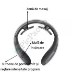 Aparat pentru masaj cervical