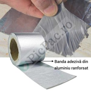 Banda super adeziva izolatoare din aluminiu