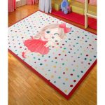 Covor Antiderapant Copii Model Papusa, 80x150 cm 1 Covor Antiderapant Copii Model Papusa, 80x150 cm