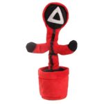 Jucarie Cactus Squid Game - LED-Uri, Dansator, Vorbitor, Imita 1 Jucarie Cactus Squid Game - LED-Uri