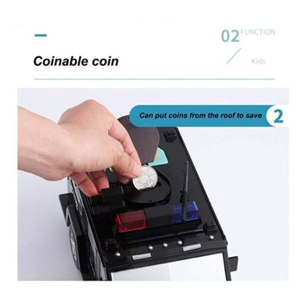 Masinuta tip pusculita electronica cu cifru si amprenta Masinuta tip pusculita electronica cu cifru si amprenta