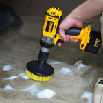 Set 3 perii curatare universale cu adaptor pentru bormasina