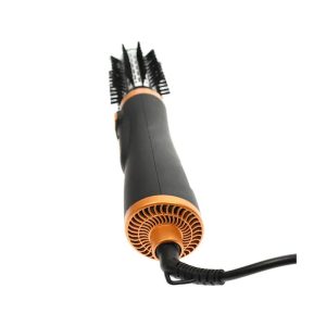 Set perie de par electrica pentru coafat 2 in 1, 900 W, Negru, DSP Profesional - DSP50046