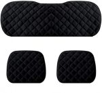 Set huse de protectie pentru scaunele Auto soft, negru