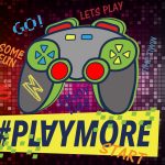 Covor Joc Copii, Verde/Maro/Galben, Controller, Antiderapant 80x150 cm