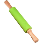 Sucitor rotativ din silicon cu manere de lemn 1 Sucitor rotativ din silicon cu manere de lemn