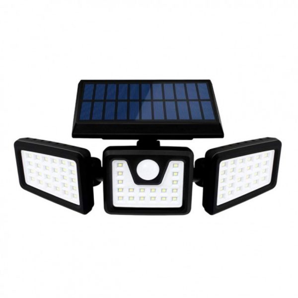 Lampa solara cu 74 LED-uri si senzor de miscare