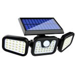 Lampa solara cu 74 LED-uri si senzor de miscare