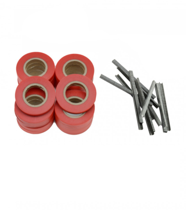 Set 10 role + 10 000 capse pentru aparatul de legat vita de vie si pomi