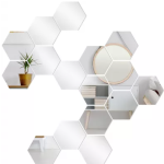 Set 10 oglinzi design hexagon oglinzi decorative