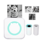 Mini imprimanta termica portabila pentru telefon, 1 rola hartie inclusa