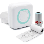 Mini imprimanta termica portabila pentru telefon, 1 rola hartie inclusa