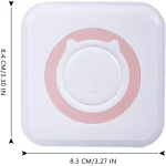 Mini imprimanta termica portabila pentru telefon, 1 rola hartie inclusa