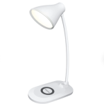 Lampa de birou flexbila cu stand incarcare telefon wireless