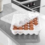 Cutie pastrare oua ,30 buc, cu capac, Transparenta