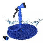 Furtun 30 Metri Expandabil + Set 6 Lampi solare de gradina