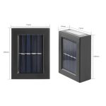 Set 2 lampi solare de perete LED 3 Set 2 lampi solare de perete LED