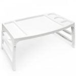 Masuta pliabila din plastic alba ,47x27 cm