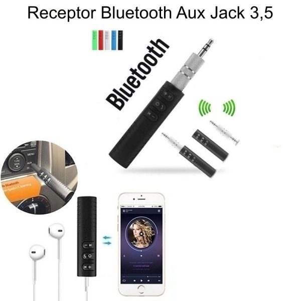 Receptor Bluetooth Audio Jack 3.5mm Wireless