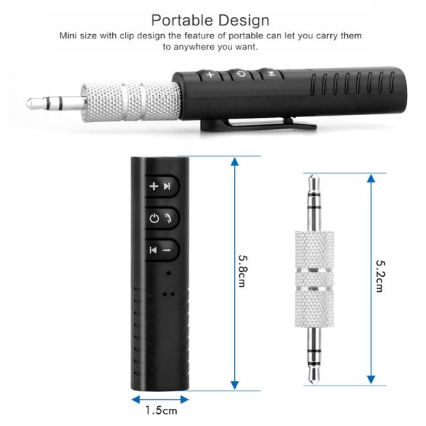 Receptor Bluetooth Audio Jack 3.5mm Wireless