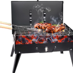 Gratar Portabil, Pliabil, tip Diplomat, Accesorii Gratar Incluse.