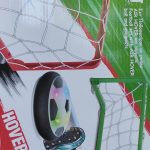 Set de fotbal cu minge rotativa Air Hover si porti