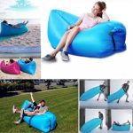 Lazzy Bag Saltea-sezlong gonflabil portabil