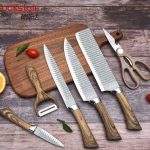 Set Cuțit de Bucătărie Forjate din 6 piese