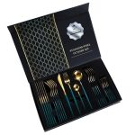 Set tacamuri 24 piese stil portughez, otel inoxidabil 6 Set tacamuri 24 piese stil portughez, otel inoxidabil